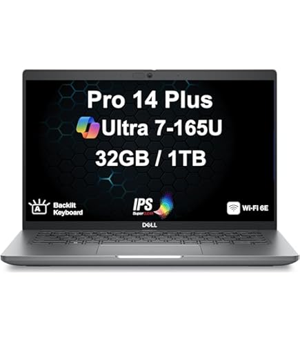 最新Dell 14 Plus DB14250/core ultra 7/32GB Dell 14 Plus DB14250 Laptop 14.0 WQXGA (Intel Ultra 7 256V, 16GB
